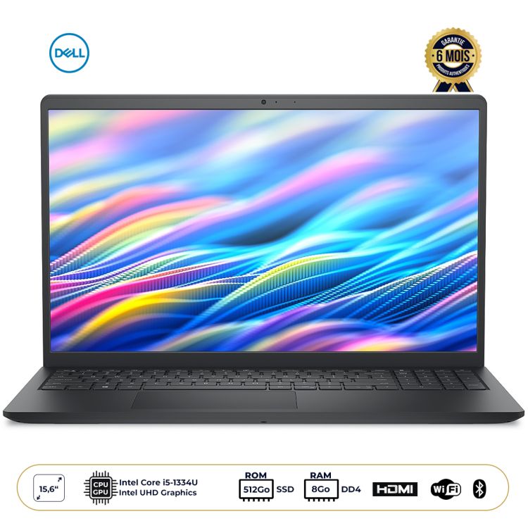 Ordinateur portable Dell – 15 DC15250 au prix Cameroun