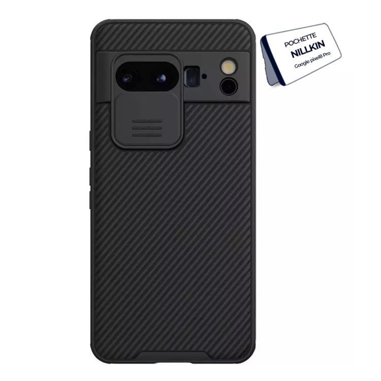 Pochette Nillkin camshield pro pour Google Pixel 8 pro | Glotelho Cameroun