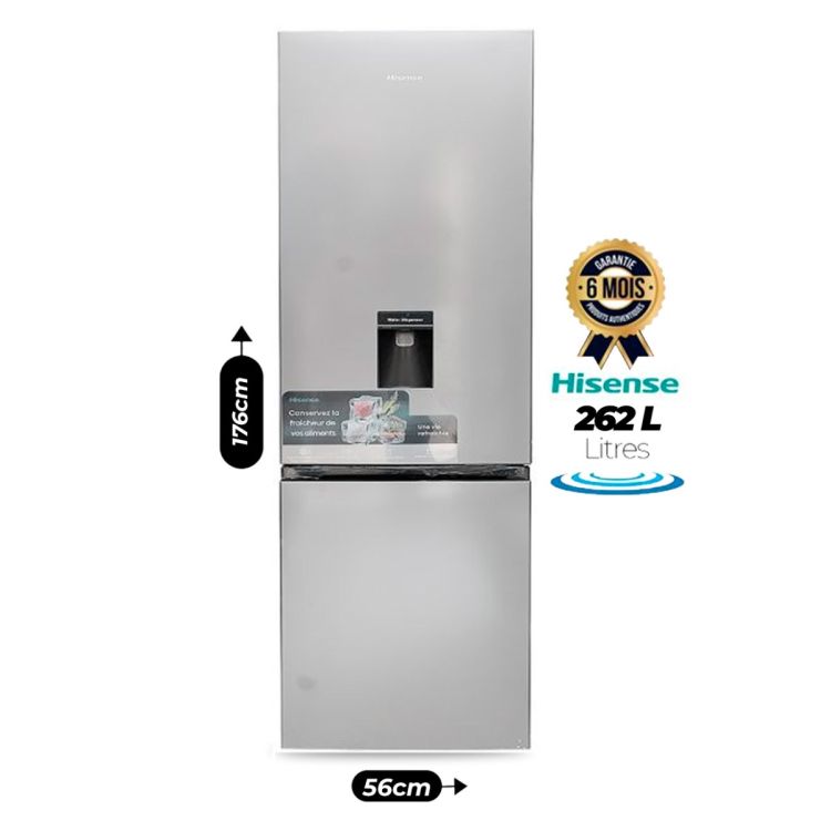 Réfrigérateur Hisense 262 Litres au prix Cameroun