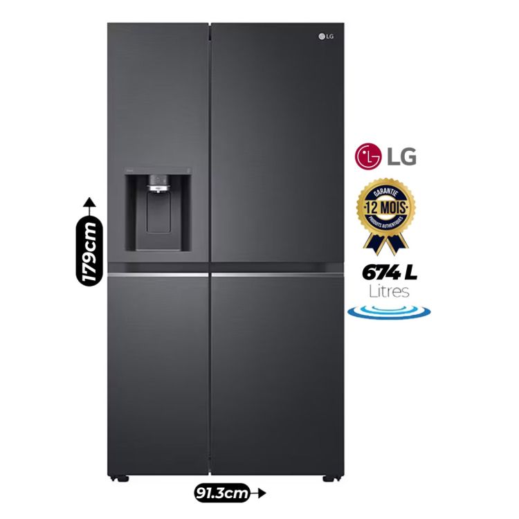 Réfrigérateur Américain LG au prix Cameroun