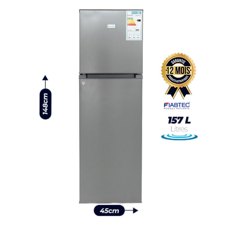 FIABTEC combined refrigerator - 157 litres