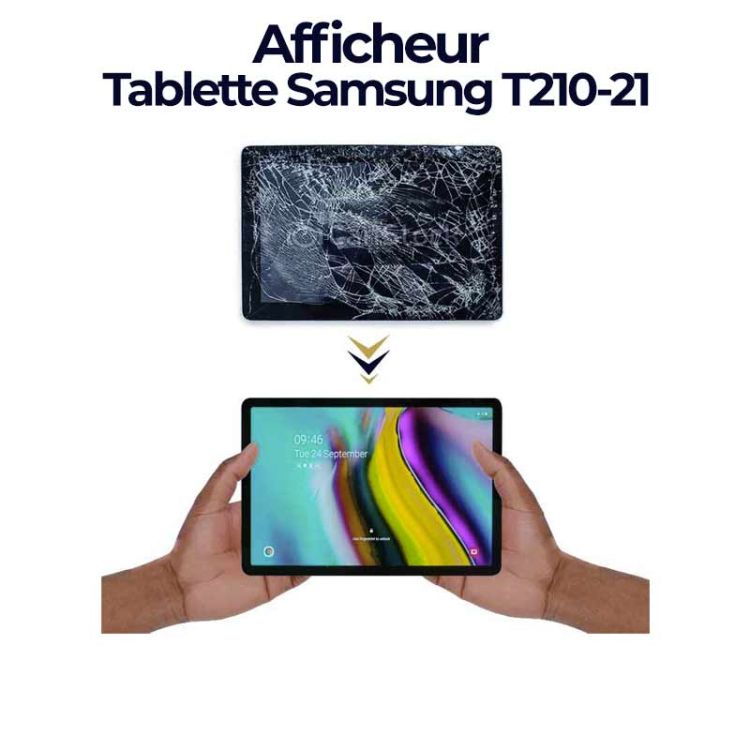 Afficheur Simple tablette Samsung T210/211 | Glotelho leader de l'achat et vente en ligne au cameroun