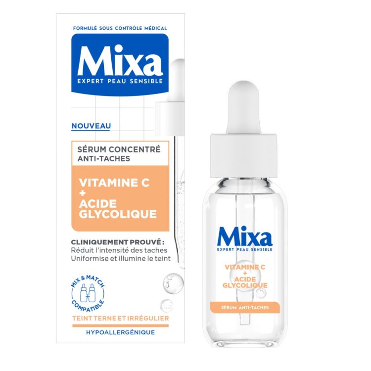 Mixa Anti-blemish Concentrate Serum at Glotelho