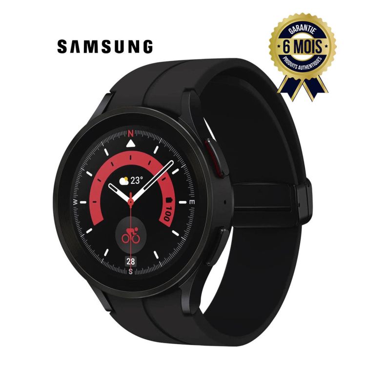Smartwatch Samsung Galaxy Watch 5 pro - 45mm - 1.36 inch - 590 mAh  - Bt 5.2  - 6 months 