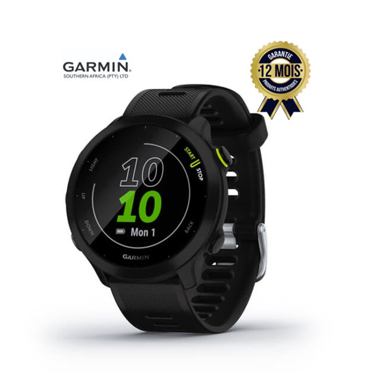 Smartwatch Garmin Forerunner 55  -14 jours d'autonomie - GPS - wifi | Glotelho Cameroun