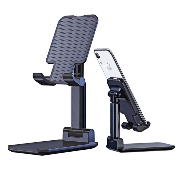 TYCOM foldable mobile phone and tablet holder - adjustable desk stand - 06 months warranty