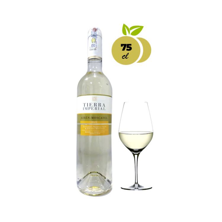 Vin blanc tierra imperial - 75cl prix en fcfa | Glotelho Cameroun