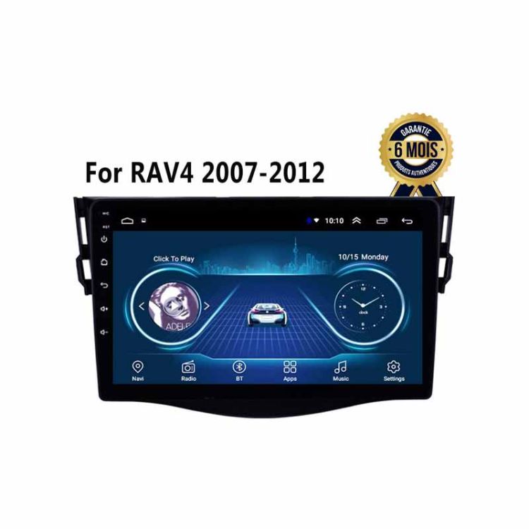 Lecteur Multimedia - Pour Toyota Rav4 2007-2011-  Android - 9