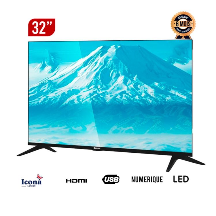 TV numérique ICONA 32" - LED