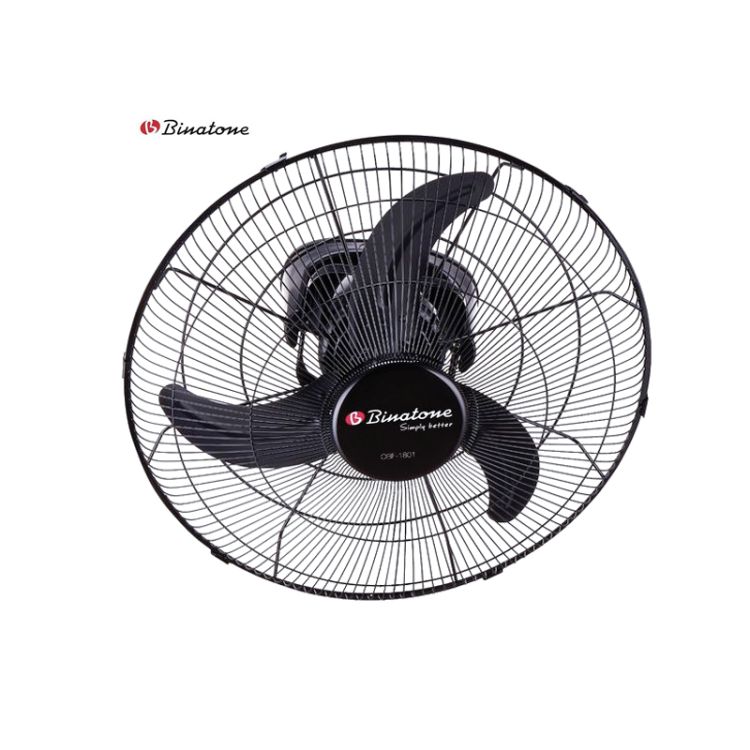 Ventilateur Mural - Binatone 18 pouce OBF-1605 - Noir| Glotelho Cameroun