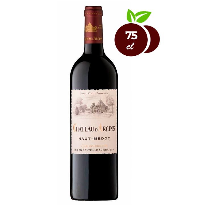 Vin Rouge - Château D'arcins Haut - Médoc Cruc Bourgeois - 75CL