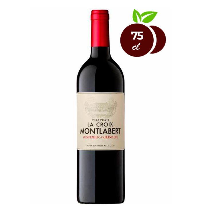 Vin Rouge Château La Croix Montlabert - Saint Emilion Grand Cru - 75 CL