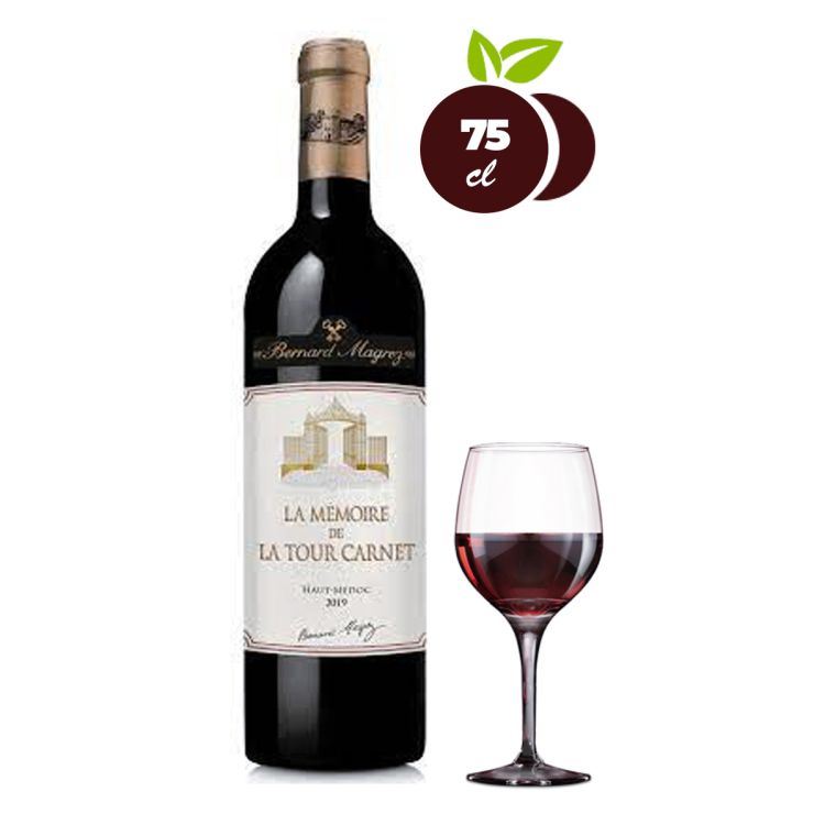 Red Wine Haut Medoc - Price in fcfa - La Memoire de la Tour Carnet - 75cl | Glotelho Cameroon