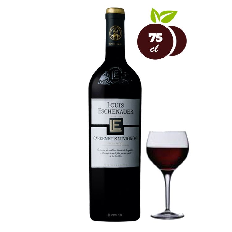 Vin rouge Louis eschenaeur - Cabernet Sauvignon - 75cl | Glotelho Cameroun