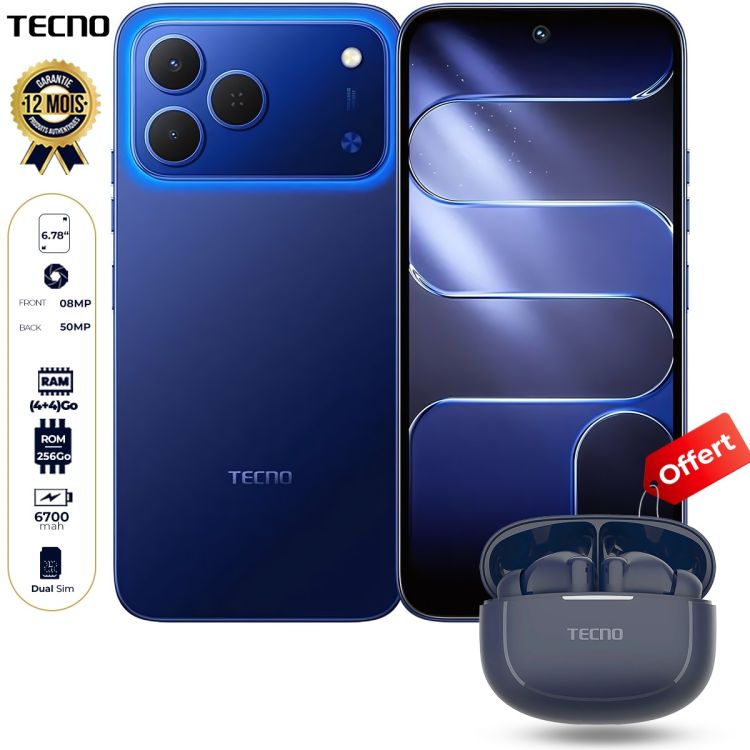 Tecno Spark 50 - 256 Go