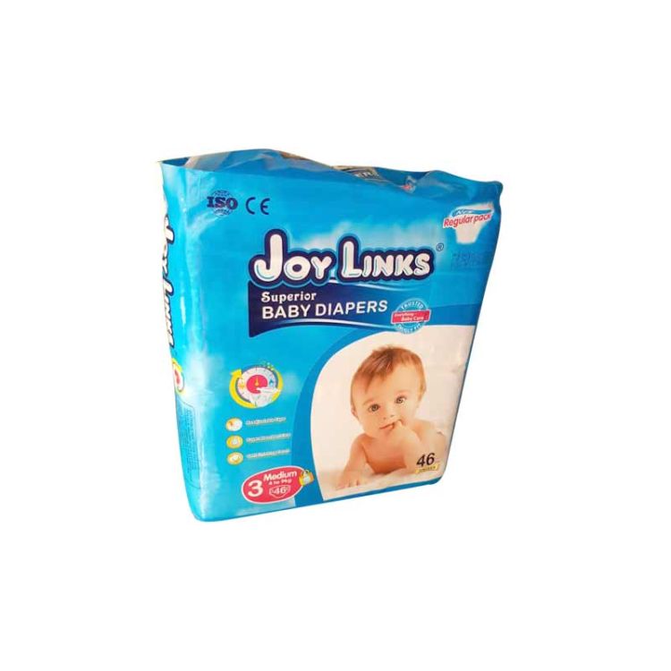 Disposable Diapers - Joylinks - 4-9kg - 46 pieces | Glotelho Cameroon