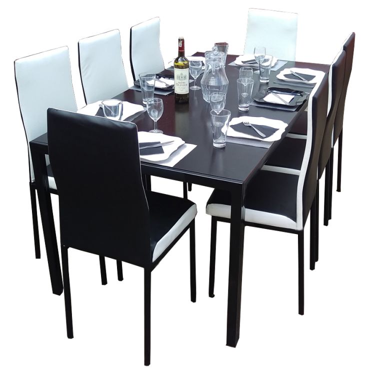 Dining Room 8 Seats - Dismountable Glass at unbeatable price | Glotelho Cameroon