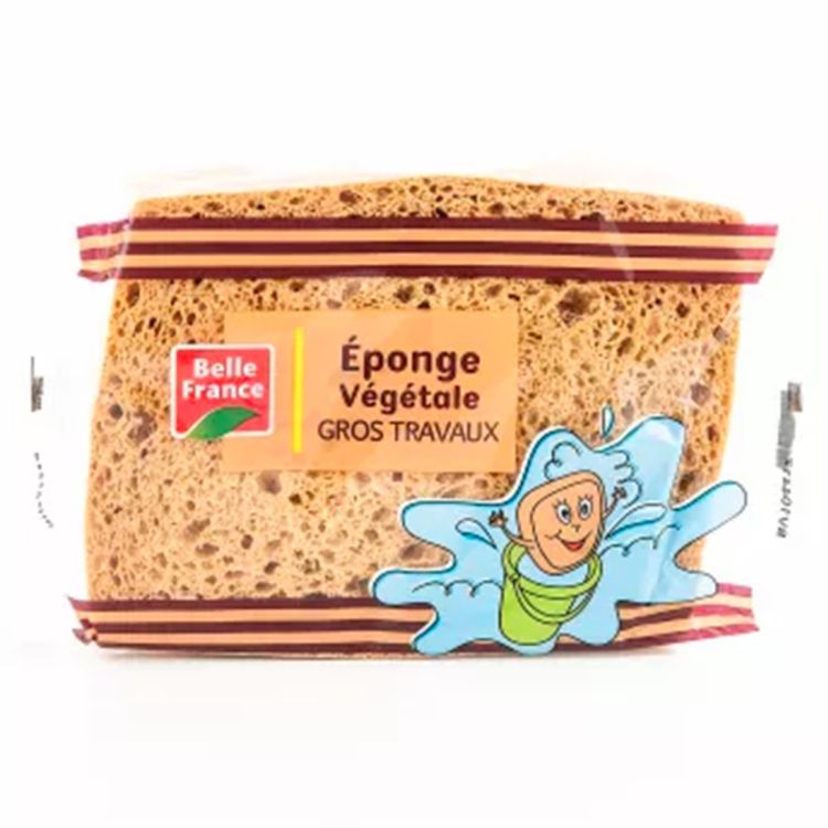 Éponge Végétale Gros Travaux X 1 - BELLE FRANCE, vendue sur Glotelho au prix Cameroun.