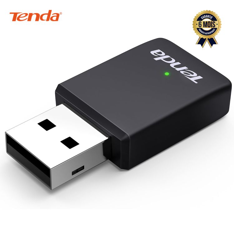 Adaptateur Nano USB WiFi 6 ^rix en fcfa - Tenda U11 AX900 - 6 Mois| Glotelho Cameroun