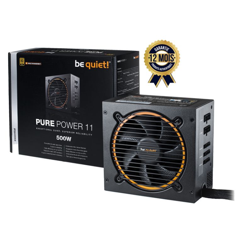 PC Power Supply Be Quiet - Pure Power 11 CM - 500W price list | Glotelho Cameroon
