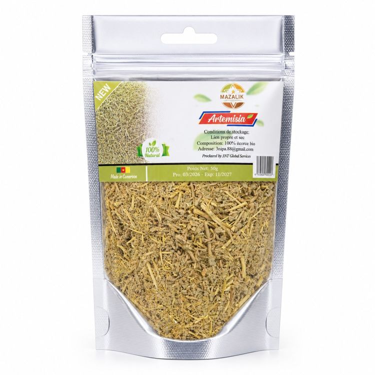 Artemisia (Séchée et Concassée) - Mazalik - Sachet  de 50g