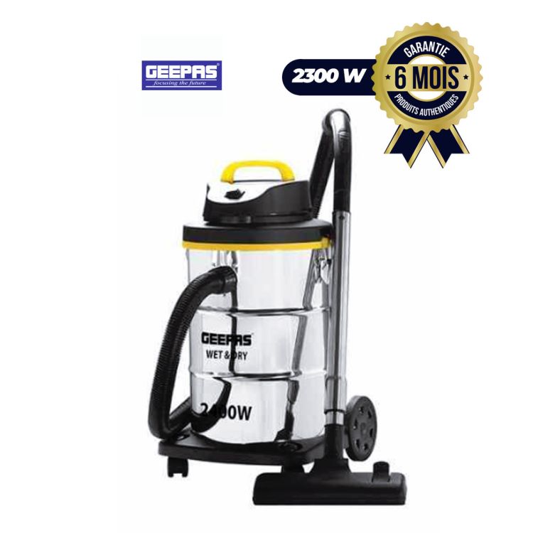 Hoover 23L 2300W - Geepas GVC19011 Silver/Black| Glotelho Cameroon