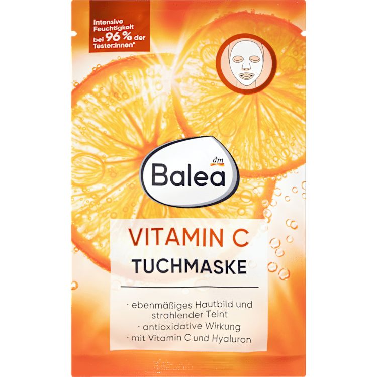 Balea - Sheet mask with vitamin C and hyaluronic acid - price Cameroon