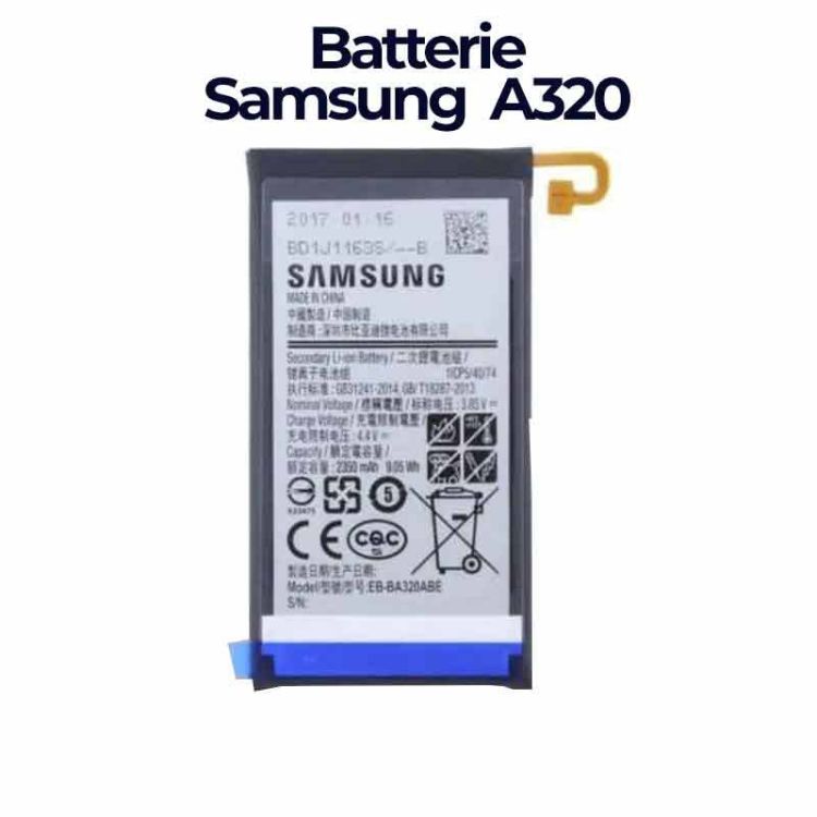 Remplacez votre  batterie Samsung A320 - bon prix | Glotelho Cameroun