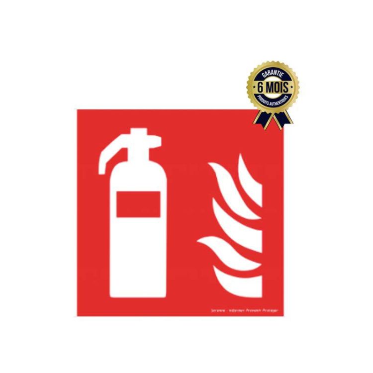 Fire extinguisher sign - Fire extinguisher - ISO 7010 standard - 6 months warranty | Glotelho Cameroon