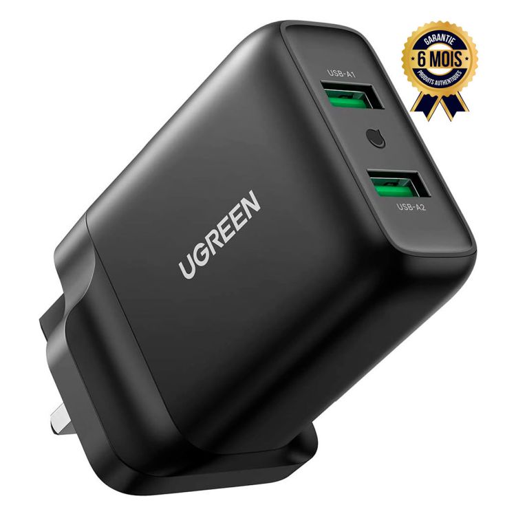 Boîtier de charge UGREEN 36 Watts en vente sur Glotelho Cameroun