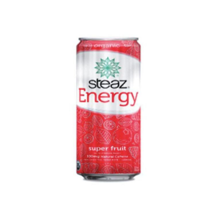 Boisson énergisante - NG4L -Steaz Super Fruit Drink - 355mL