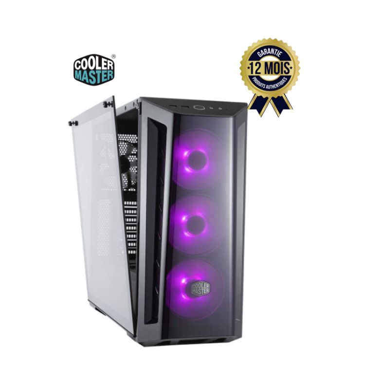 Boitier PC Moyen - Tour  Cooler Master - Master Box MB520 RGB | Glotelho Cameroun