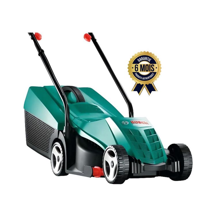 BOSCH Rotak 32 - Prix en fcfa - Tondeuse à Gazon Filaire - Avec guidon Ergoflex - 32 cm | Glotelho Cameroun