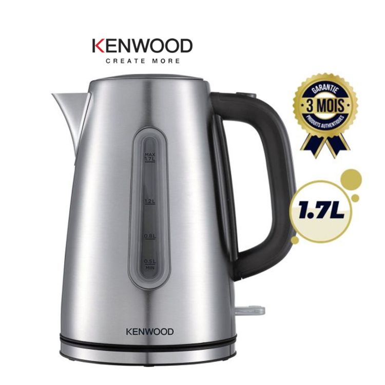 Bouilloire en acier Inoxydable - KENWOOD - ZJM01.A0BK - 2200 W- 1.7L| Glotelho Cameroun