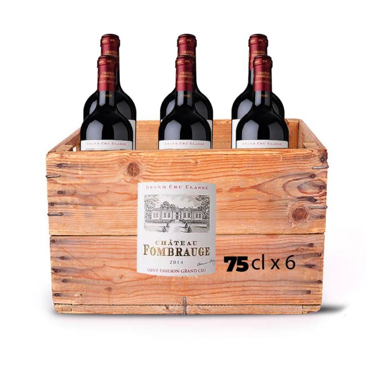 Case of 6 bottles of red wine Château Fombrauge sur Glotelho