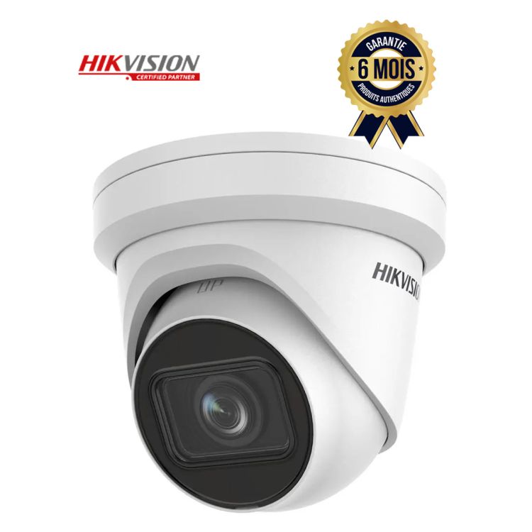 Caméra de surveillance IP à tourelle - Hikvision DS-2CD2H43G2-IZS - 4MP - AcuSense - Varifocale Motorisée - 6 Mois 