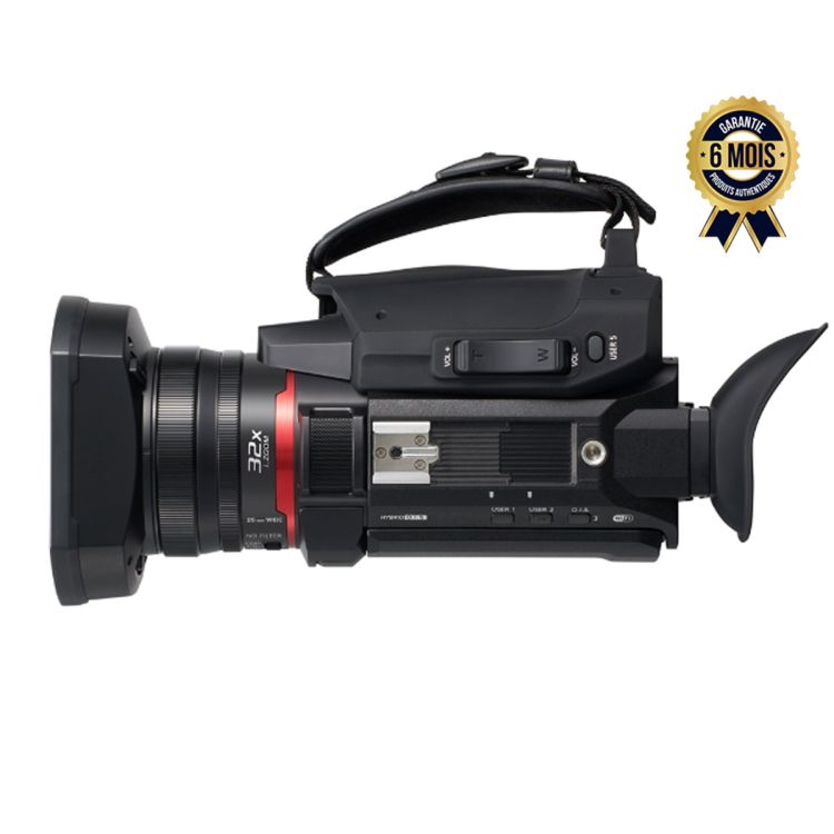 Caméscope Professionnel Prix en fcfa - Panasonic 4K HC-X1500 - 4K UHD - 8.29 MP - Zoom Optique 24X et Direct Streaming - Stabilisateur Hybrid O.I.S. - Wifi| Glotelho Cameroun