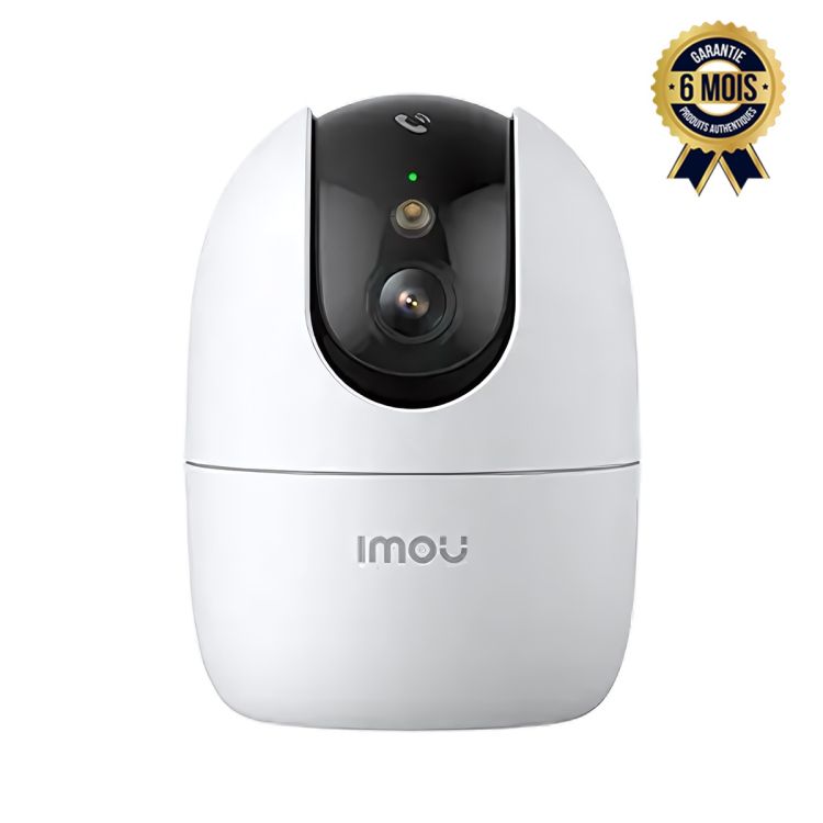 Caméra de sécurité Imou Ranger 2 Pro 5MP – 3K Ultra HD, PTZ, Détection IA, Vision Nocturne IR 10m, Wi-Fi 6 & Ethernet, Stockage Cloud +avec microSD jusqu’à 512 Go – Garantie 6 Mois