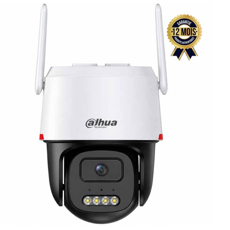 Caméra de Surveillance 4G Solaire Motorisée Dahua - DH-IPC-BP3EWP-4G – 3 MP - Panneau Solaire 8W & Batterie 10 000 mAh - Vision Nocturne Couleur 20m - IP66 – Garantie 12 Mois