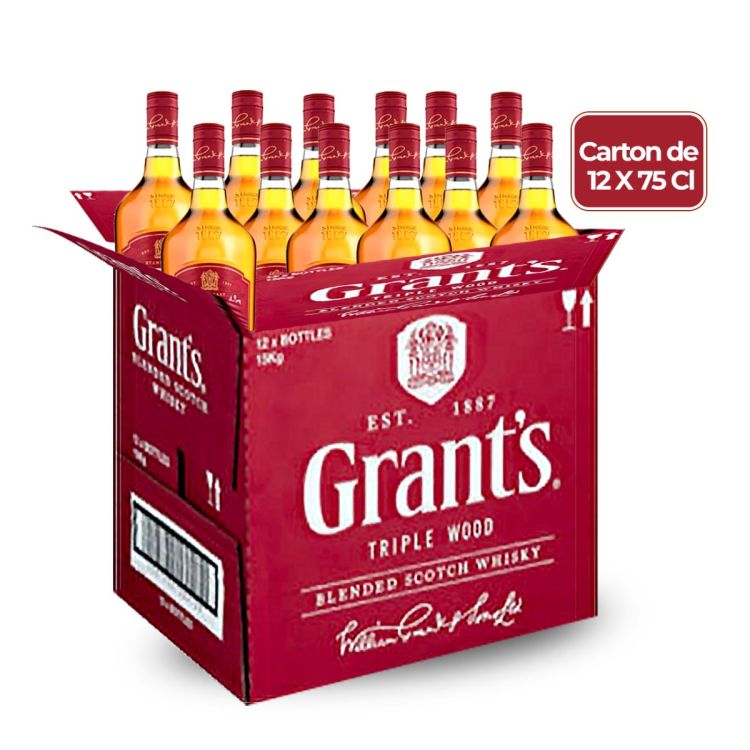 Carton de 12 Bouteilles de Whisky au prix Cameroun
