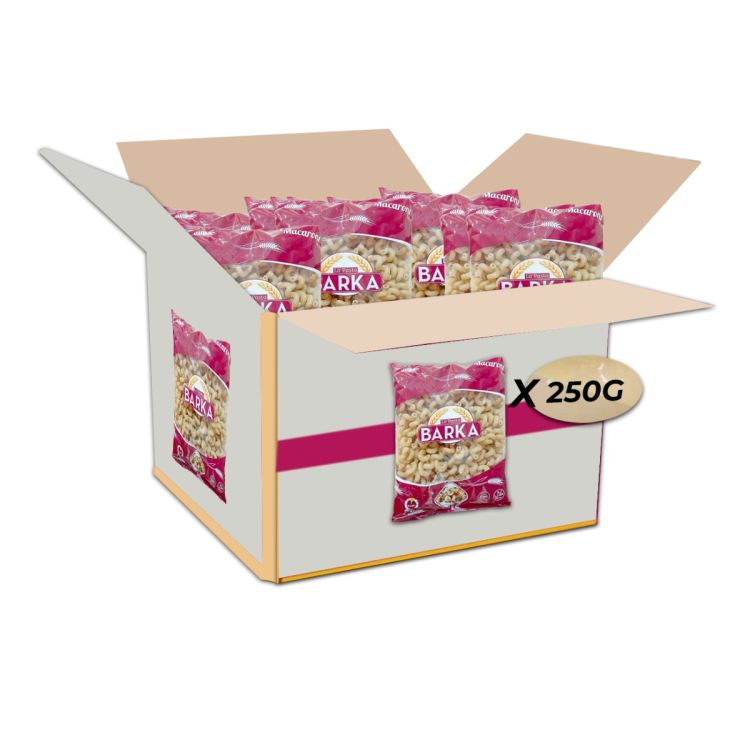 Carton de 20 Macaroni La PASTA BARKA – 250 g