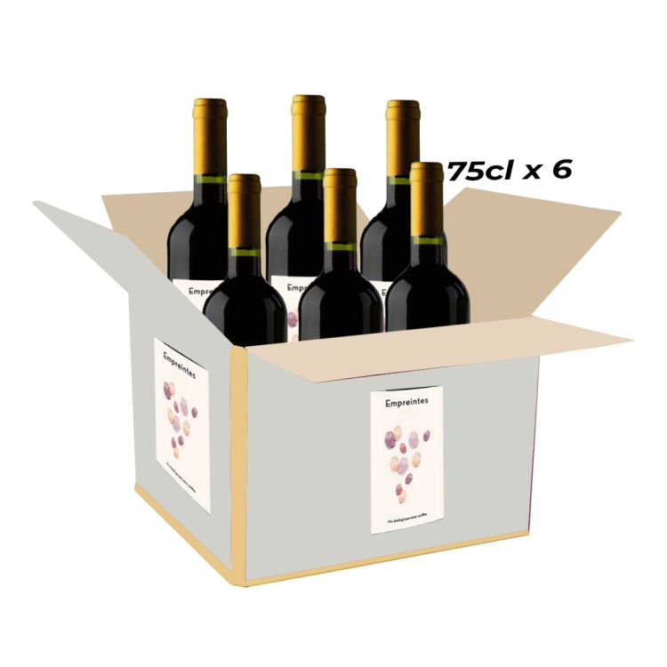 Carton de 6 Vins Rouge Chateau Malène Bordeaux 2020 au prix Cameroun