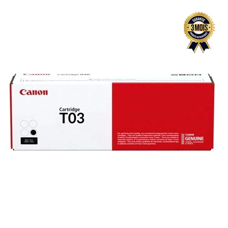 Cartouche de Toner Noir Original – Canon T03 – Rendement 51 500 pages – Pour imageRUNNER ADVANCE 525/615/715 & DX 527/617/717  