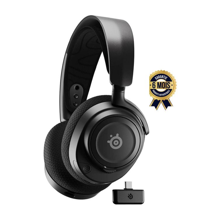 Casque de jeu sans fil - SteelSeries Arctis Nova 7 -  Système acoustique Nova | Glotelho Cameroun
