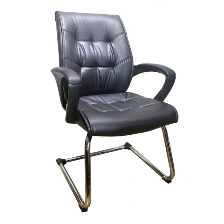 Chaise Visiteur - CV-D246A01 - Cuir au prix Cameroun | Glotelho Cameroun