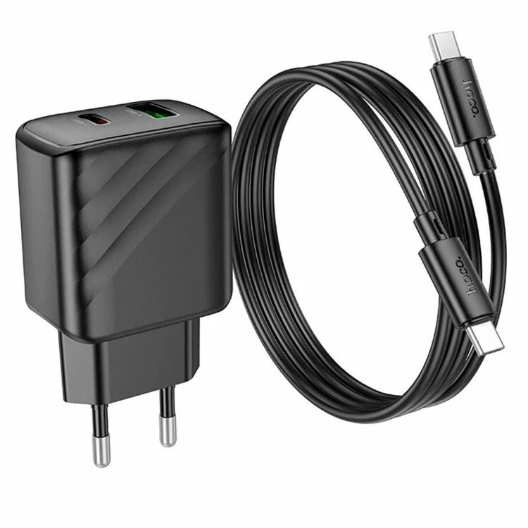 Chargeur - Hoco CS23A - Double port PD30W + QC3.0 | Glotelho Cameroun