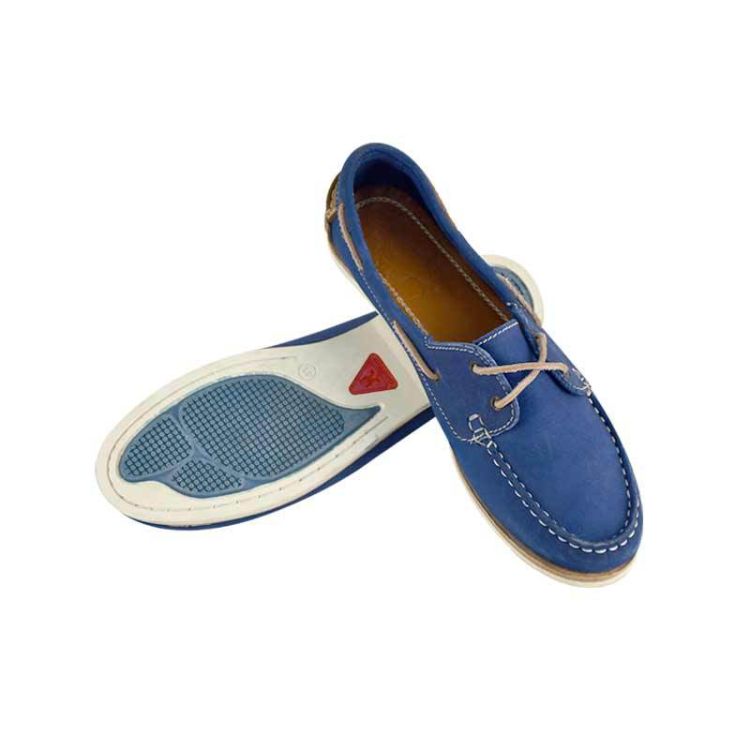 Chaussures Bateaux En Cuir - Bleu Marine | Glotelho Cameroun