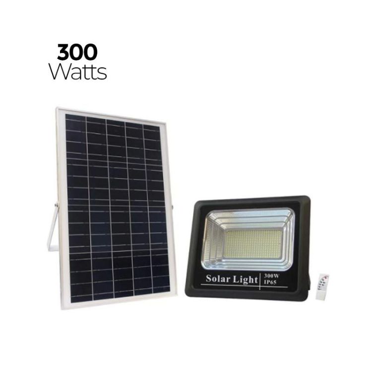 Projecteur Solaire D'extérieur Autonome GDplus - 300W -6 Mois | Glotelho cameroun leader de l'achat et vente en ligne