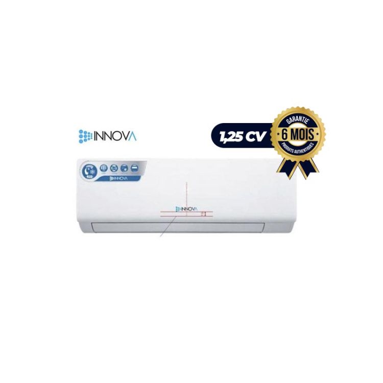 Climatiseur Split - Innova - 1,25 Cv, 9000BTU - R22 - 6 Mois | Glotelho Cameroun