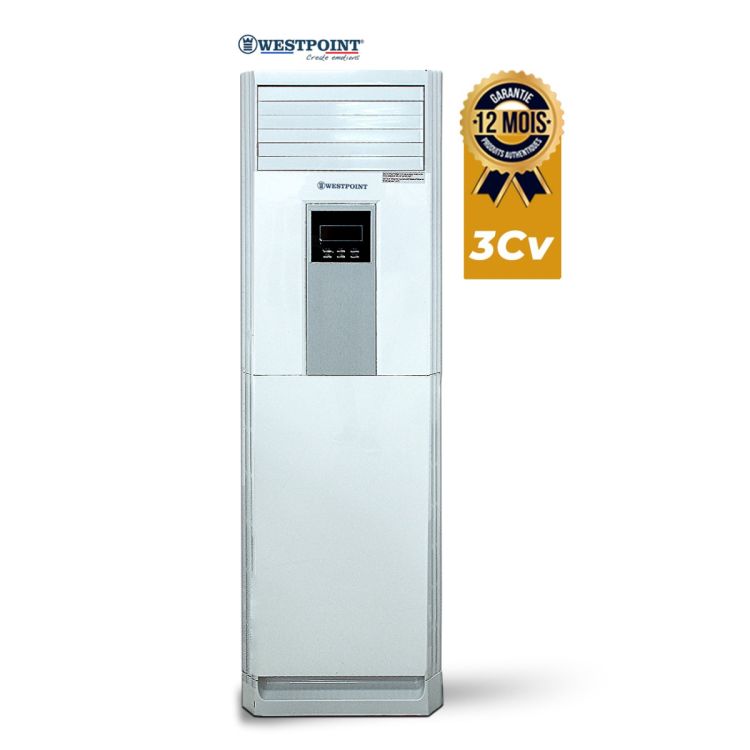 Climatiseur Armoire - WESTPOINT - WAT-2424.L - 24000Btu - Econome en energie - 3Cv - Garantie de 6 mois
